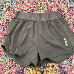Gymshark grey training shorts